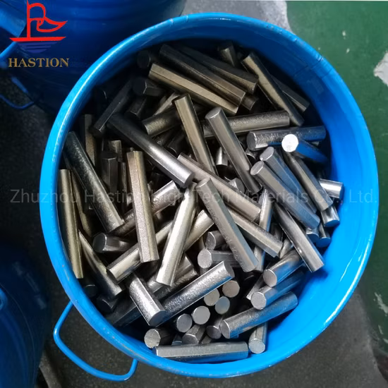 Titanium Welding Rods Titanium Carbide Tic Rods on Crusher Hammer Head